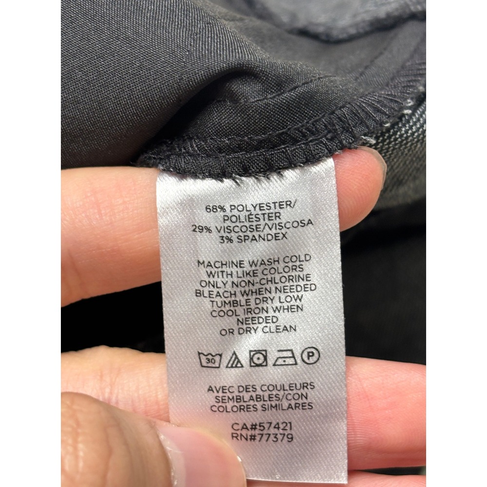 NWT Ann Taylor Factory Gray The Ankle Slim Leg Mid Rise Dress Womens 8 W34 L28 - Picture 6 of 14